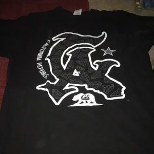 MENS California republic t shirt.